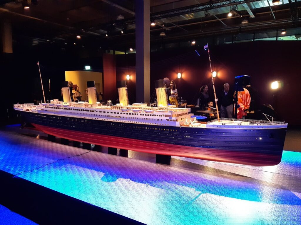 Maquette-Titanic JP Henrion pour l'exposition