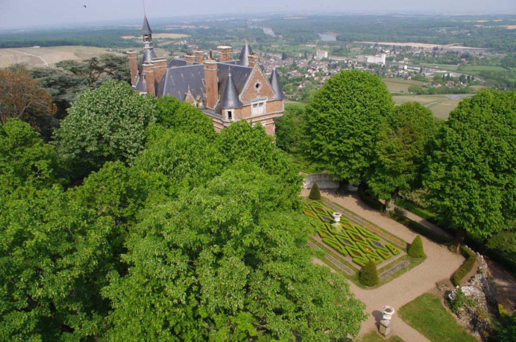 Vue aérienne de la ville