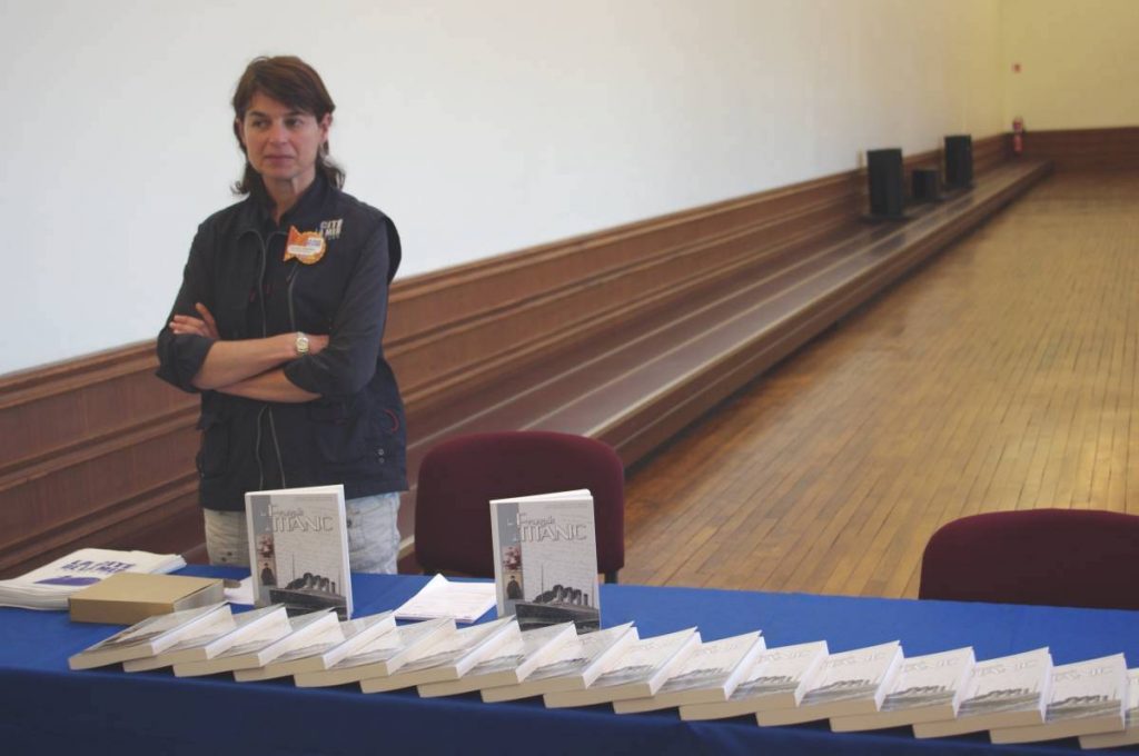 Table de vente de livres