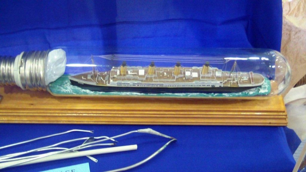 Mise en bouteille du Titanic.