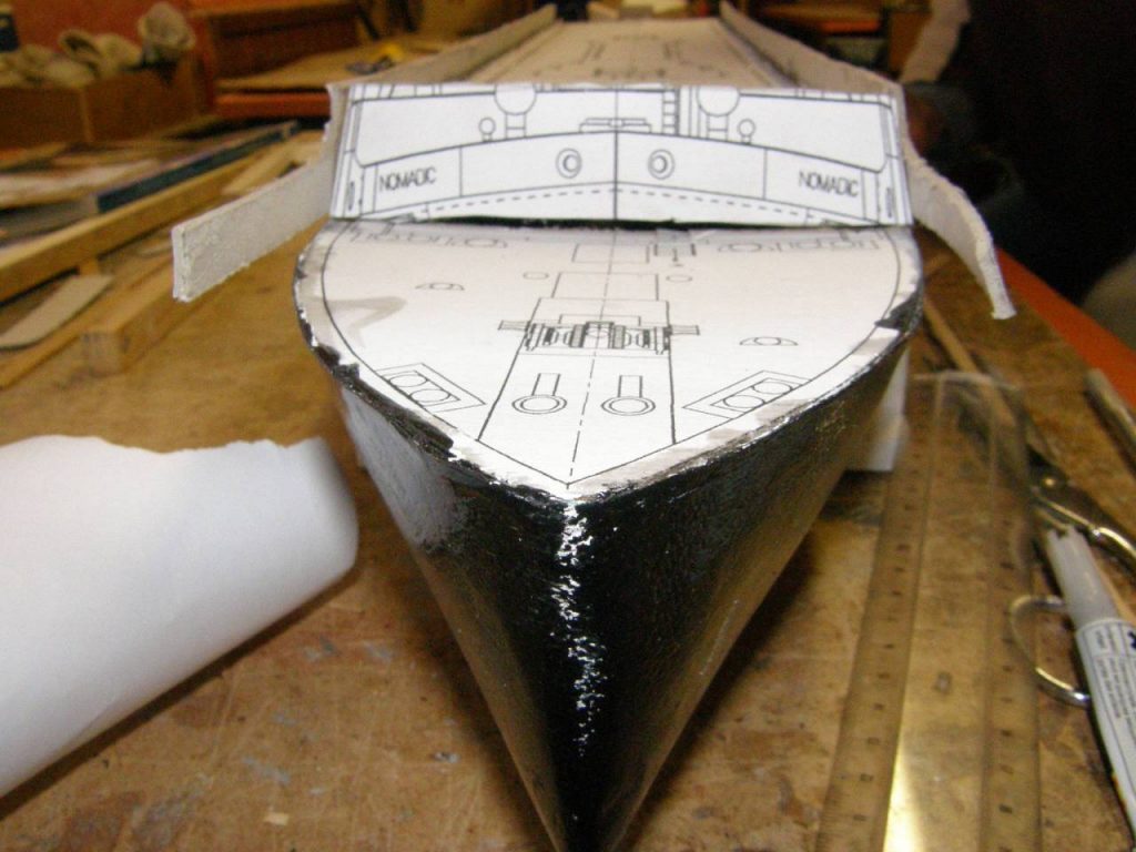 Suite de la réalisation des superstructures.