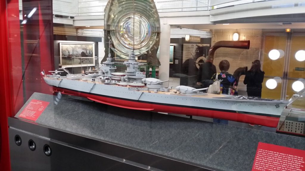 Maquette du Jean Bart