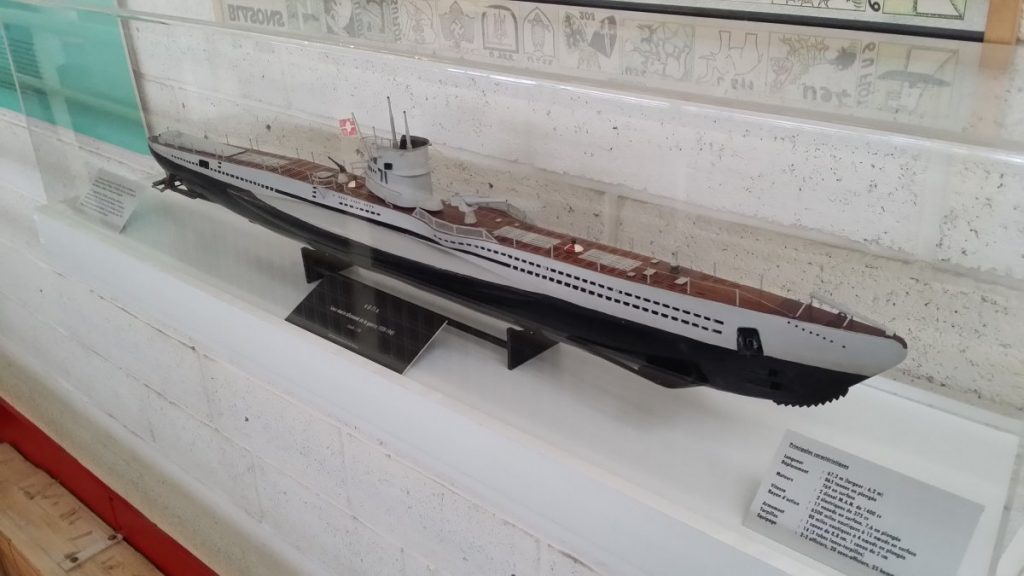 Maquette d'un U-boat