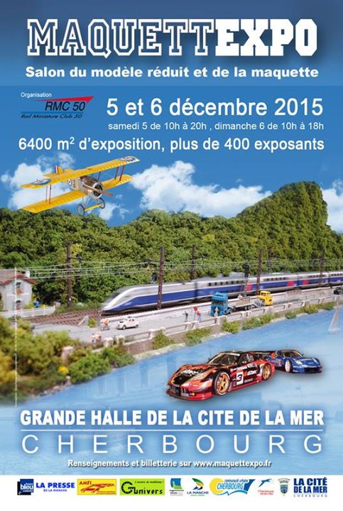 Lire la suite à propos de l’article Salon Maquettexpo 2015 à Cherbourg