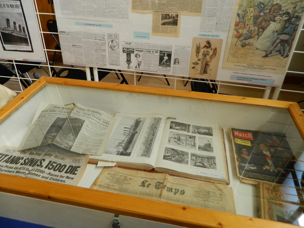 Quelques journaux et magazines d'époque.