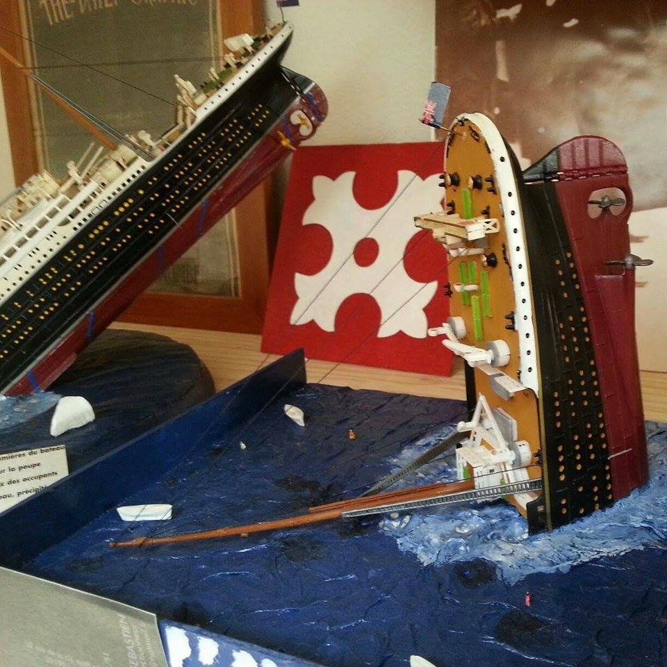 Maquette du naufrage
