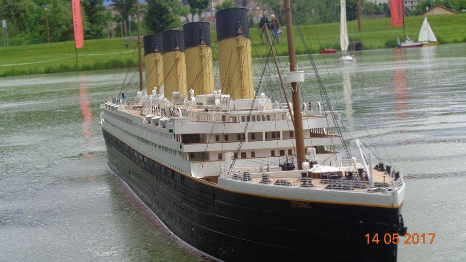 Maquette du Titanic