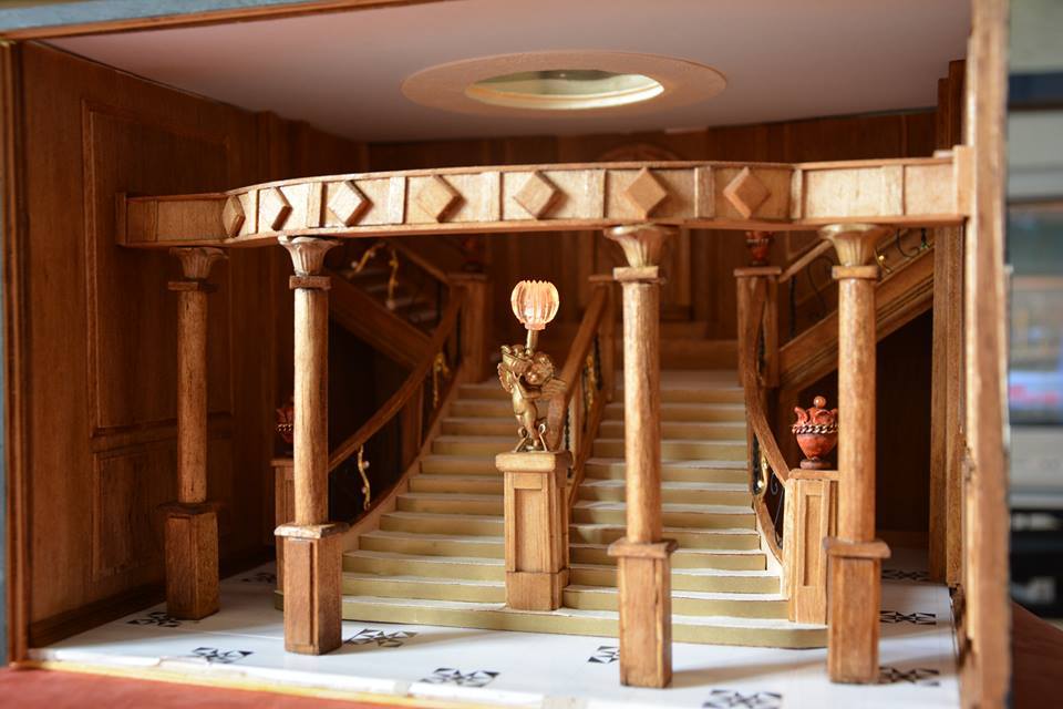 Maquette du Grand escalier