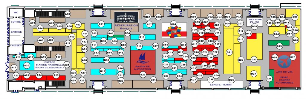 Plan de l'exposition