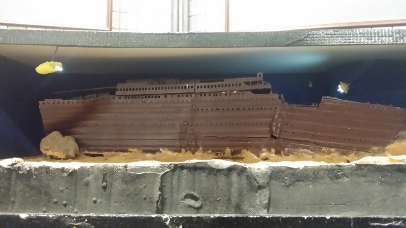 Le Titanic dans son état actuel (avant)