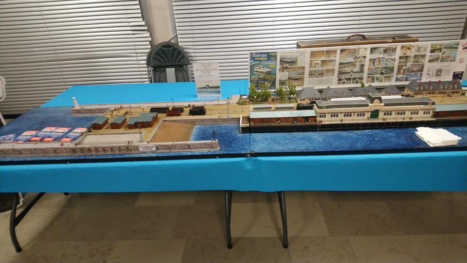 Maquette du port.