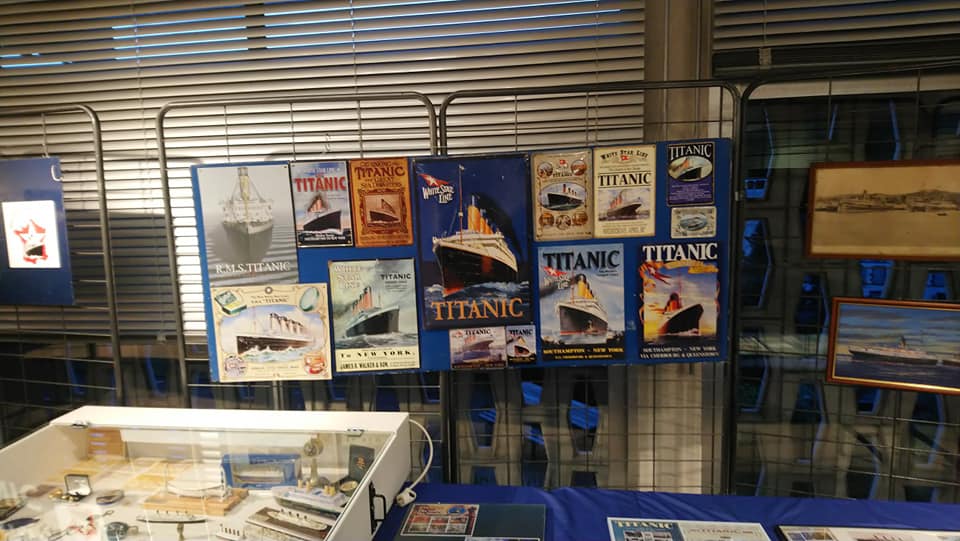 Stand d'exposition.