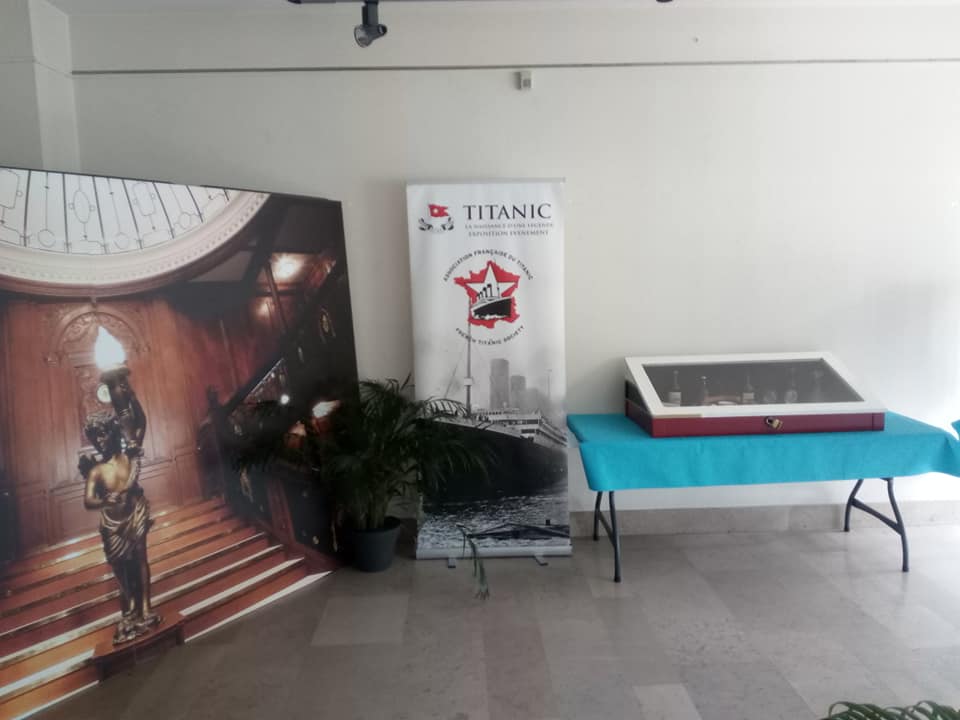 Stand d'exposition.