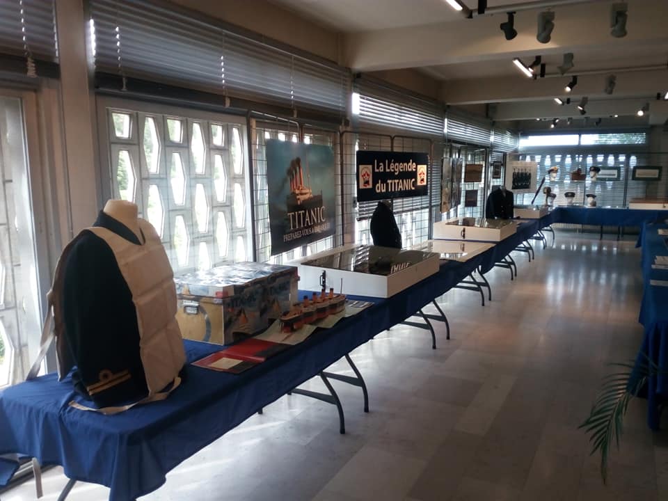 Stand d'exposition.