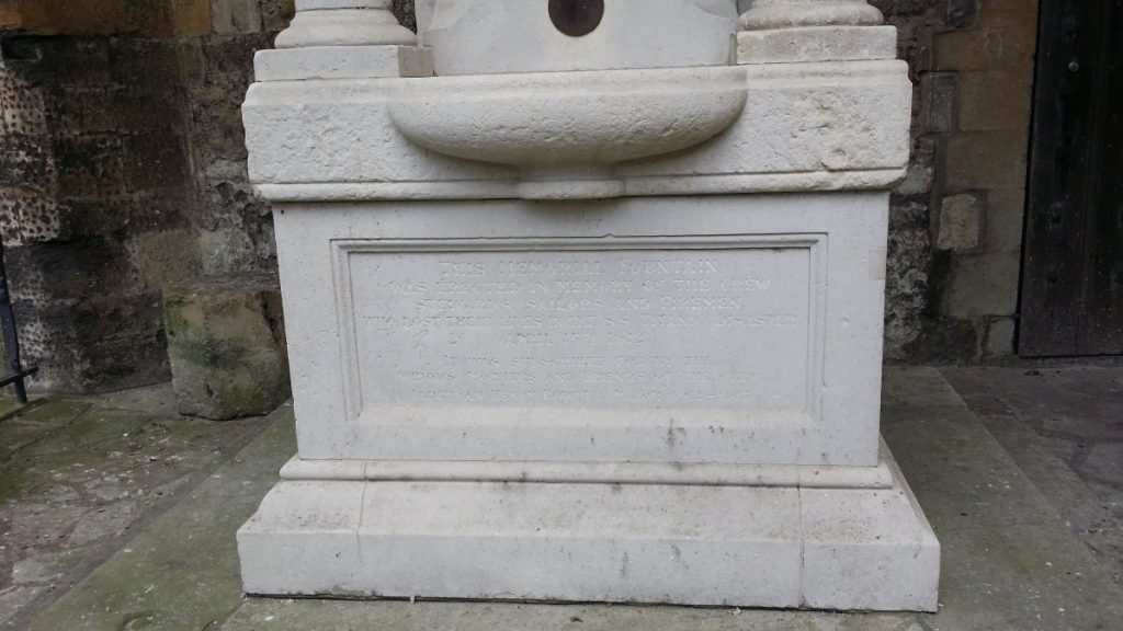 Inscription sur le mémorial