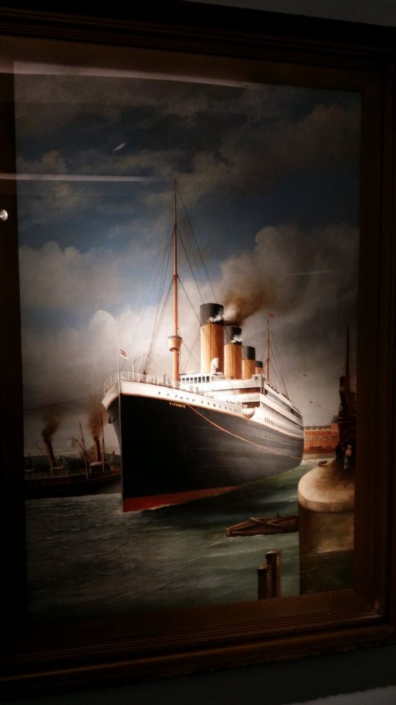 Le Titanic colorisé