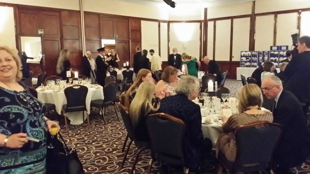 Vue d'ensemble du dîner