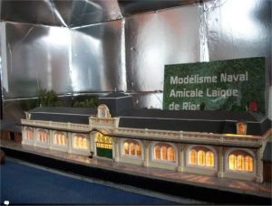 Lire la suite à propos de l’article Maquette de la gare maritime de Cherbourg