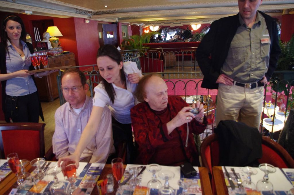 Tablée au restaurant