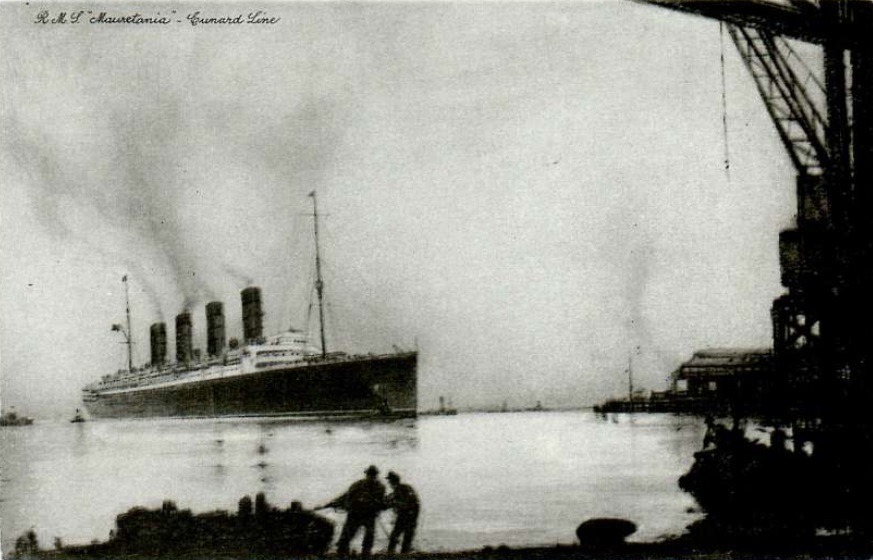 Lire la suite à propos de l’article Le S.S. Mauretania de la Cunard