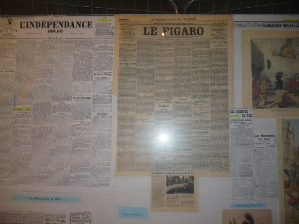 Journaux anciens.
