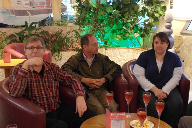 Apéritif à l'hôtel