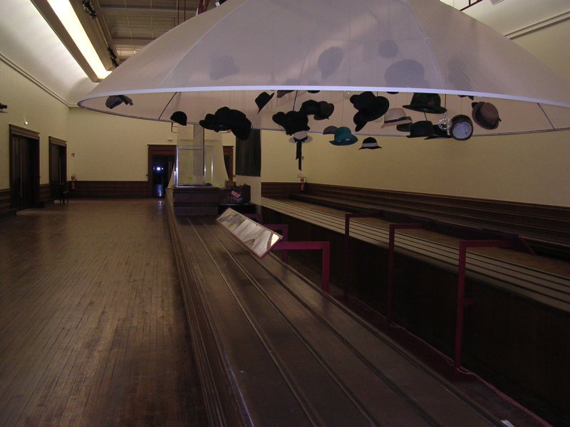 La salle d'attente avant l'embarquement