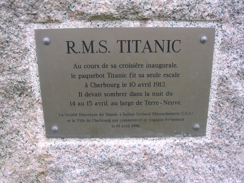 La plaque commémorative