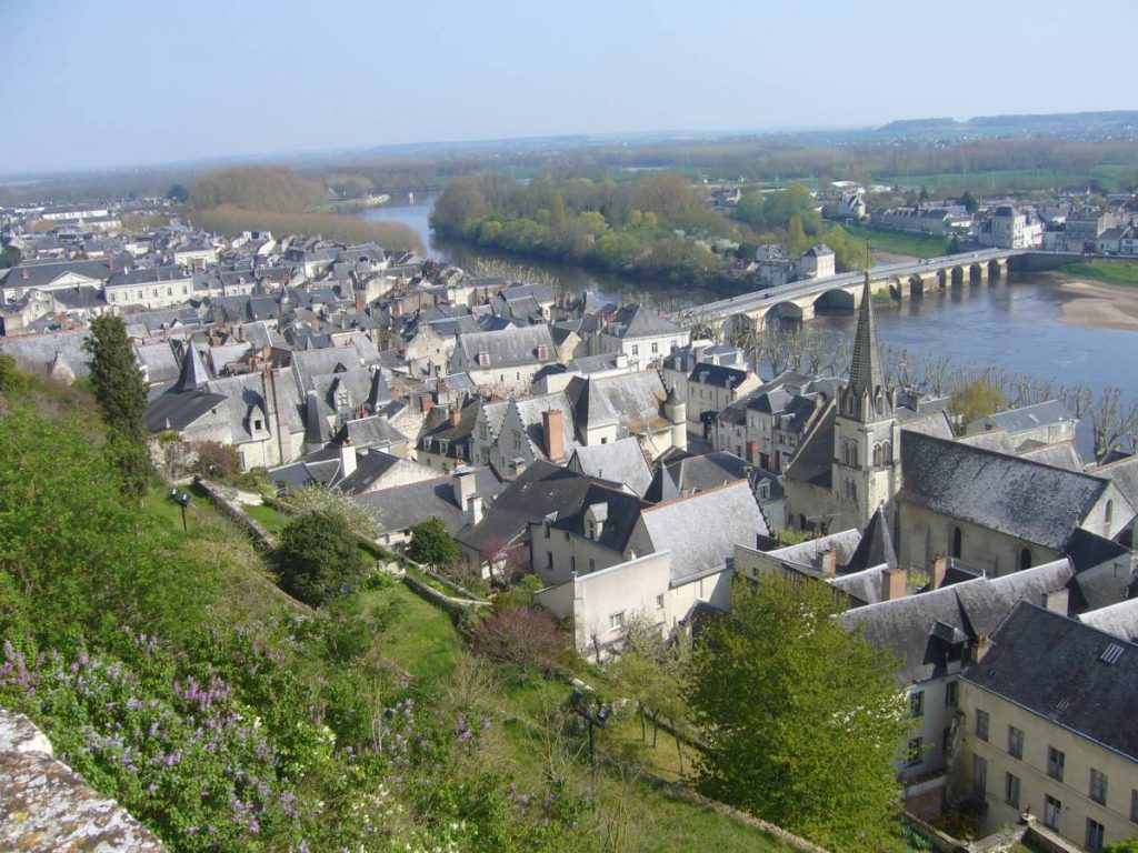 Vue de Chinon