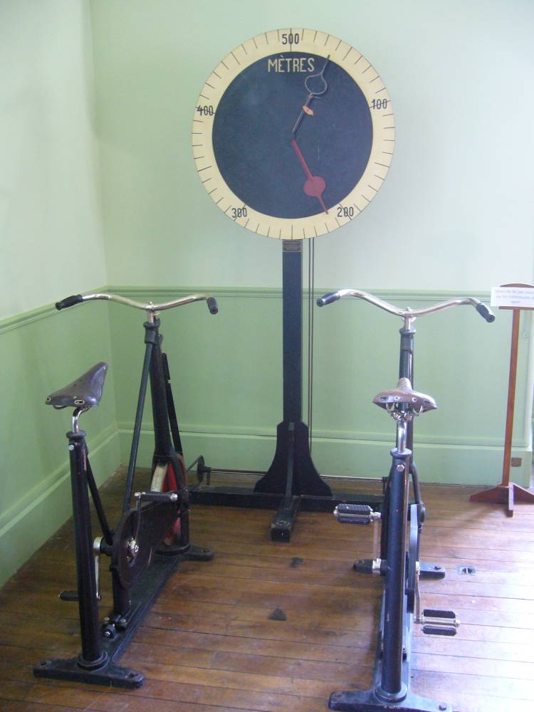 Les vélos du gymnase