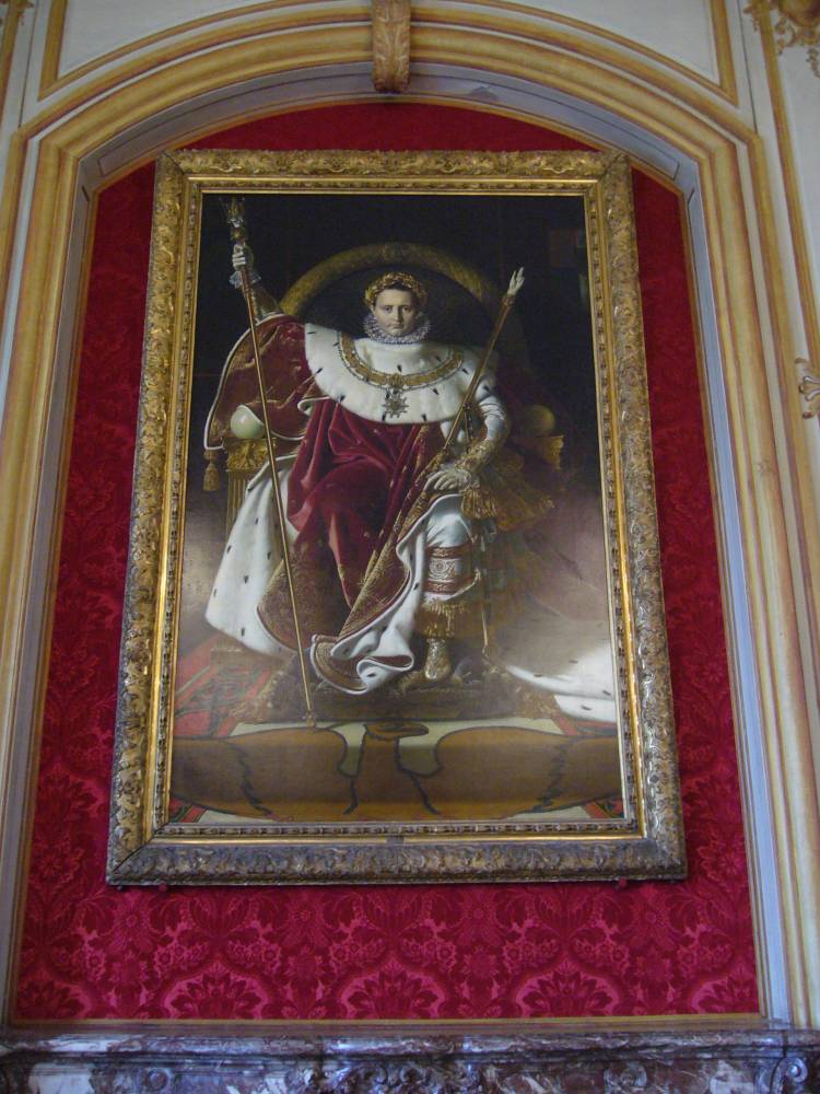 Portrait de Napoléon Ier en costume de sacre.