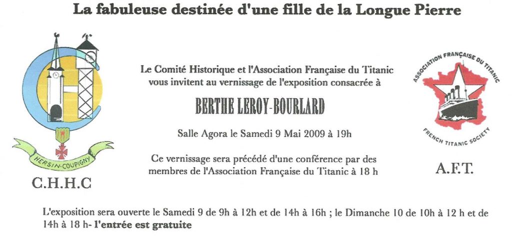 Annonce de l'exposition