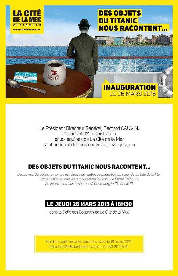 Invitation à l'inauguration