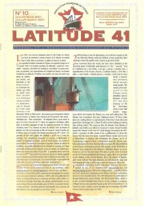 Lire la suite à propos de l’article Latitude 41 n°10