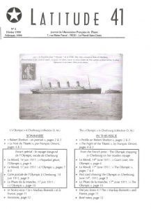 Lire la suite à propos de l’article Latitude 41 n°2