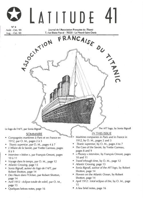 Lire la suite à propos de l’article Latitude 41 n°4
