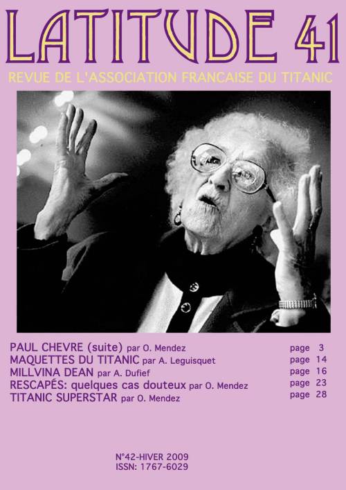 Lire la suite à propos de l’article Latitude 41 n°42