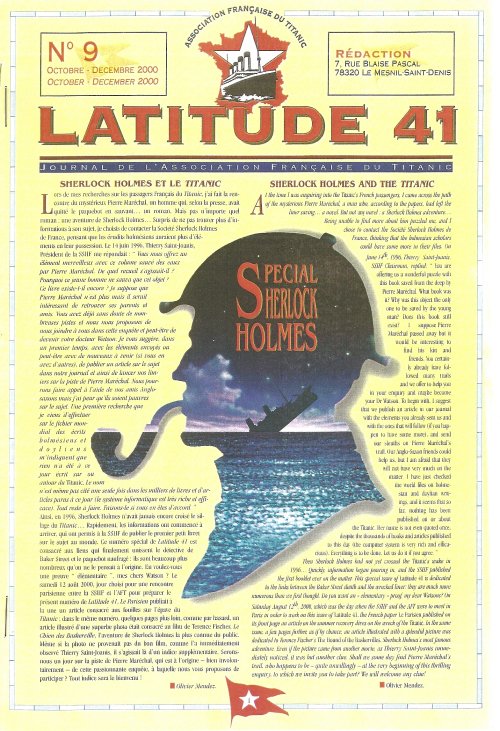 Lire la suite à propos de l’article Latitude 41 n°9