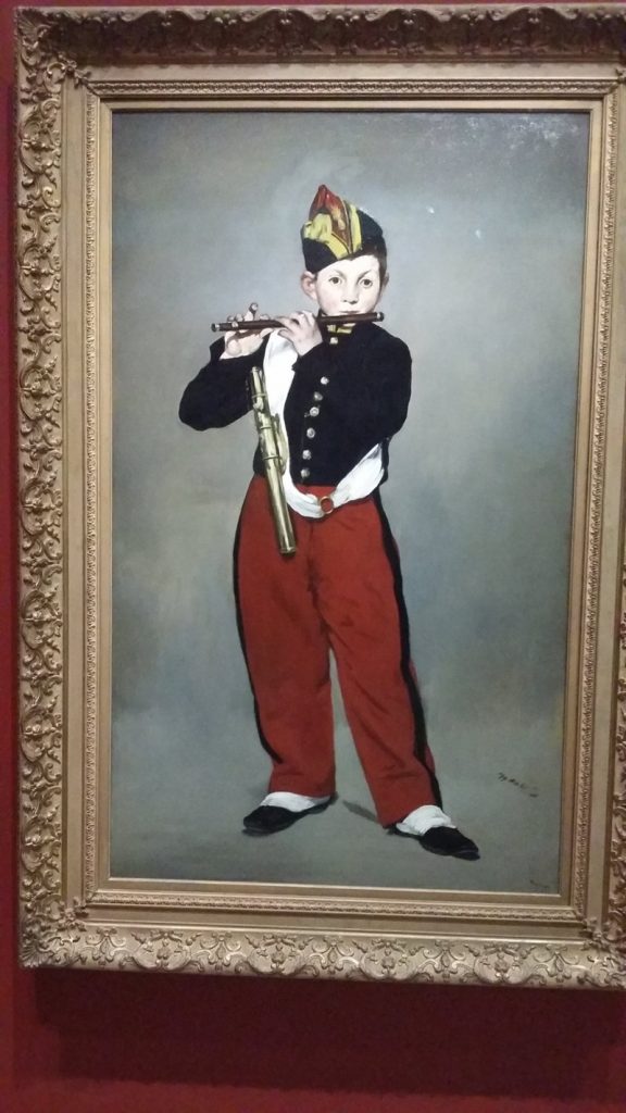 L'un des nombreux tableaux exposés