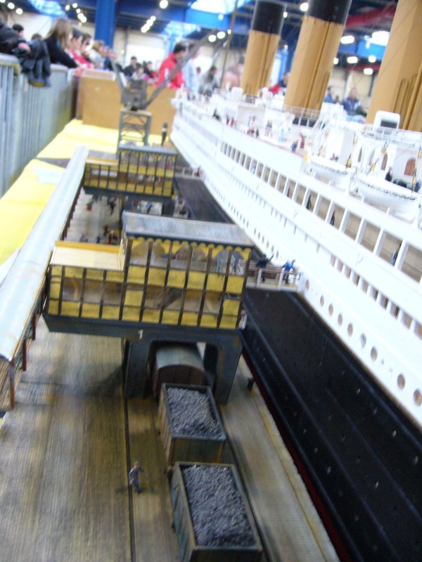 Vue d'une passerelle d'embarquement.
