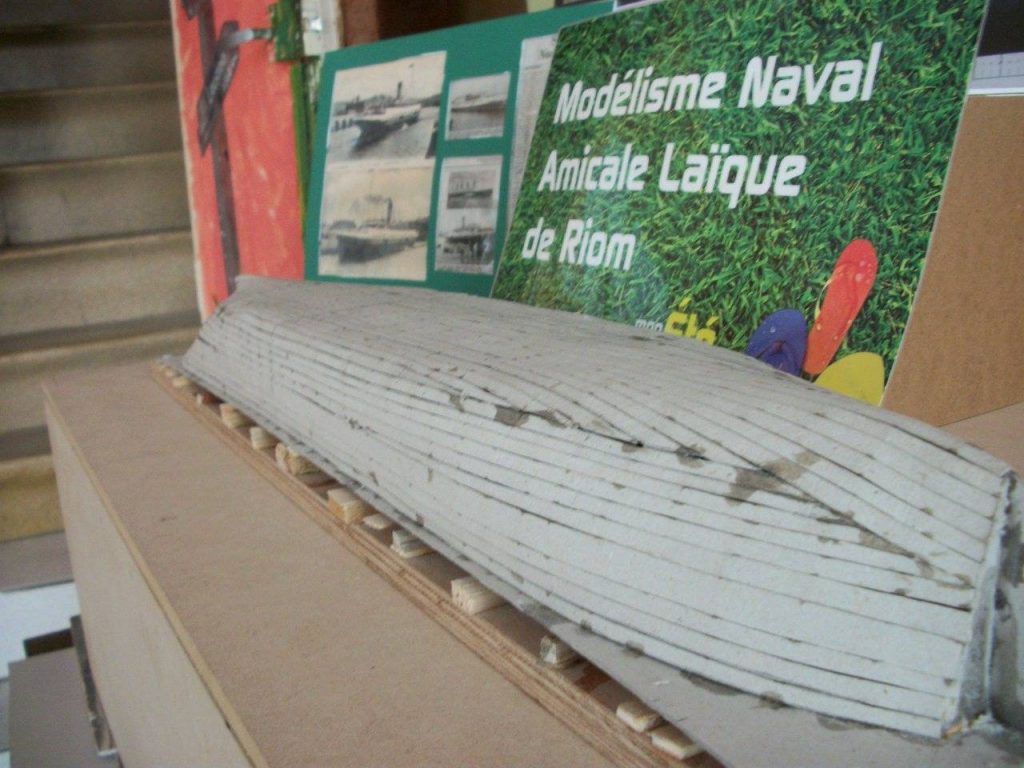 Pose du bordé