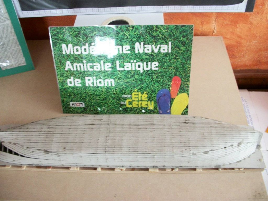 Pose du bordé