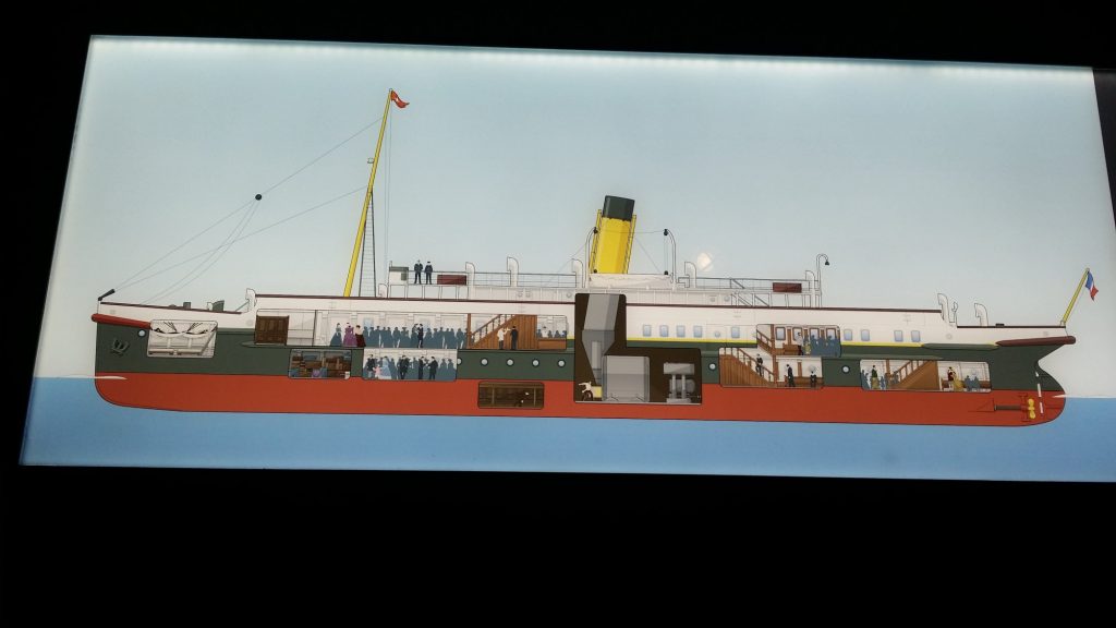 Plan en coupe du Nomadic