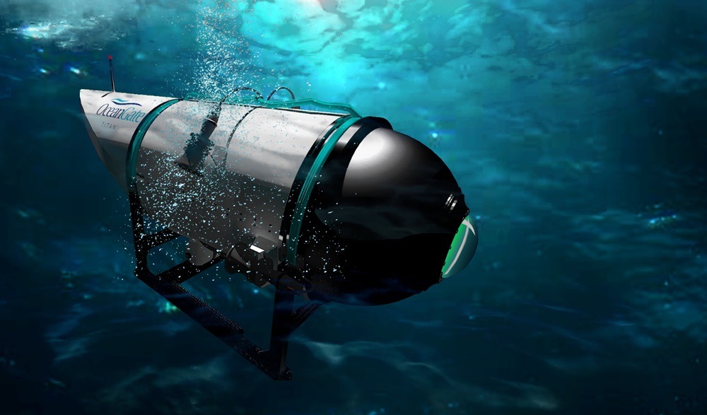 Modélisation du sous-marin Titan