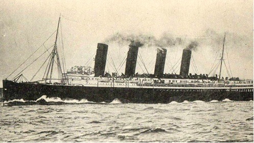 Le Lusitania (collection Franck Gavard-Perret)