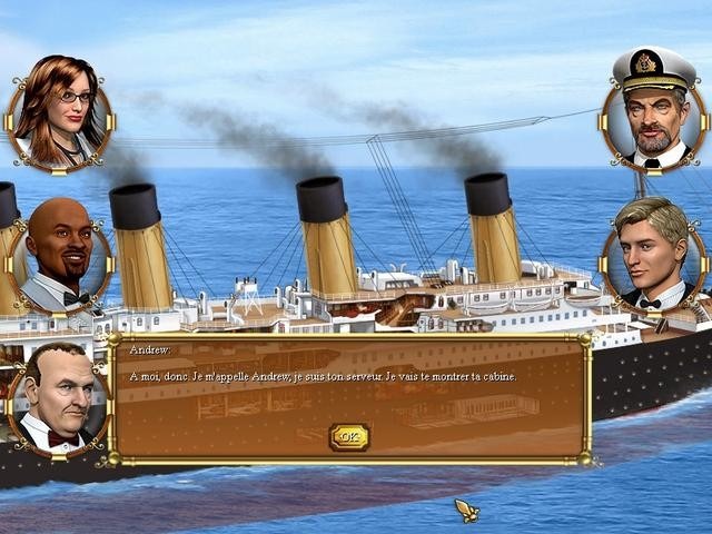 Scène de 1912 Titanic Mystery