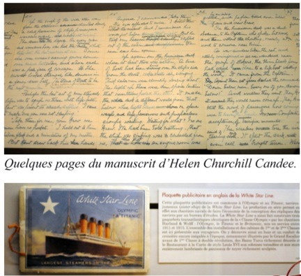 Lire la suite à propos de l’article Titanic, 100 ans après… Exposition au Musée des Lettres et Manuscrits