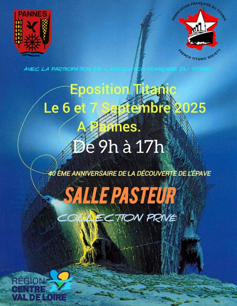 Affiche exposition Pannes 6/7 septembre 2025.