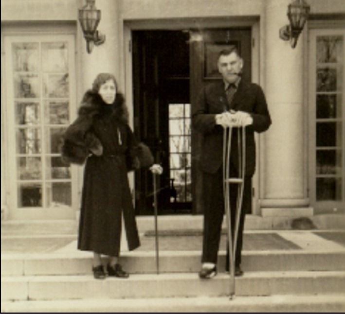 Berthe et Gaston en 1939.