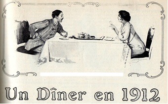 Lire la suite à propos de l’article Manger en 1912